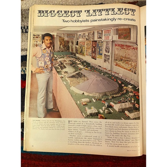 March 1977 Ebony MagazIne  with Featured Cover, “Blacks On The Carter Team. - Picture 9 of 13